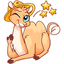 Стикер Лучик #1 ВКонтакте