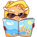 Стикер Лучик #2 ВКонтакте