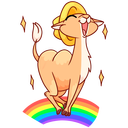 Стикер Лучик #3 ВКонтакте