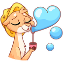 Стикер Лучик #5 ВКонтакте