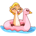 Стикер Лучик #7 ВКонтакте