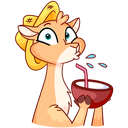 Стикер Лучик #15 ВКонтакте