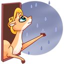 Стикер Лучик #16 ВКонтакте