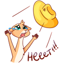 Стикер Лучик #17 ВКонтакте