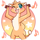 Стикер Лучик #42 ВКонтакте