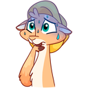 Стикер Лучик #47 ВКонтакте