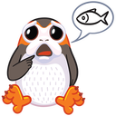 Стикер Порги #22 ВКонтакте