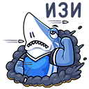 Стикер Акулыч #7 ВКонтакте