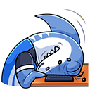 Стикер Акулыч #9 ВКонтакте