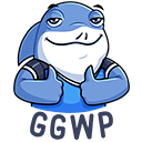 Стикер Акулыч #12 ВКонтакте