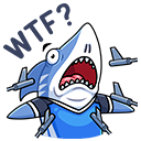 Стикер Акулыч #17 ВКонтакте