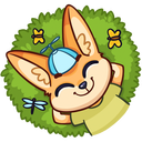 Стикер Беззаботное лето #3 ВКонтакте