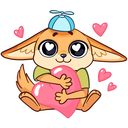 Стикер Беззаботное лето #5 ВКонтакте