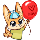 Стикер Беззаботное лето #8 ВКонтакте