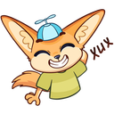 Стикер Беззаботное лето #9 ВКонтакте