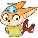 Стикер Беззаботное лето #16 ВКонтакте