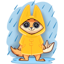 Стикер Беззаботное лето #48 ВКонтакте