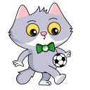 Стикер СберКот и Куся #9 ВКонтакте