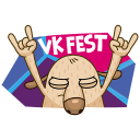 Стикер VK Fest 2018 #1 ВКонтакте