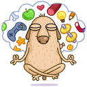 Стикер VK Fest 2018 #9 ВКонтакте