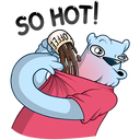 Стикер Отпуск Севы #19 ВКонтакте