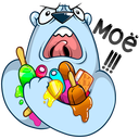 Стикер Отпуск Севы #39 ВКонтакте