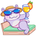 Стикер Финик #20 ВКонтакте