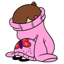 Стикер Мэйбл Пайнс #21 ВКонтакте