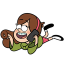 Стикер Мэйбл Пайнс #26 ВКонтакте