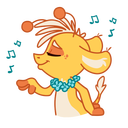 Стикер Джуи #14 ВКонтакте