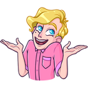 Стикер Курортный Роман #14 ВКонтакте