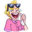 Стикер Курортный Роман #16 ВКонтакте