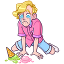 Стикер Курортный Роман #37 ВКонтакте