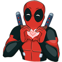 Стикер Дэдпул #4 ВКонтакте