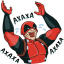 Стикер Дэдпул #5 ВКонтакте