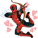 Стикер Дэдпул #7 ВКонтакте