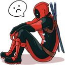 Стикер Дэдпул #15 ВКонтакте