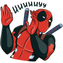 Стикер Дэдпул #17 ВКонтакте