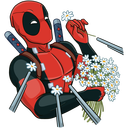 Стикер Дэдпул #31 ВКонтакте