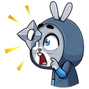 Стикер Банзайка #7 ВКонтакте