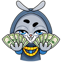 Стикер Банзайка #31 ВКонтакте