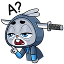 Стикер Банзайка #40 ВКонтакте