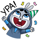 Стикер Банзайка #46 ВКонтакте