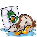 Стикер Утя #1 ВКонтакте