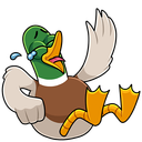 Стикер Утя #6 ВКонтакте