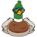 Стикер Утя #22 ВКонтакте