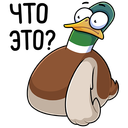 Стикер Утя #24 ВКонтакте