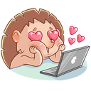 Стикер Яша #6 ВКонтакте