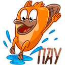 Стикер Джастин #5 ВКонтакте