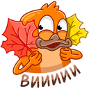 Стикер Джастин #9 ВКонтакте